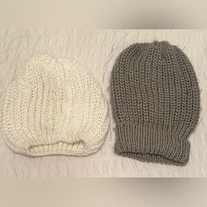 Knitted beanies
